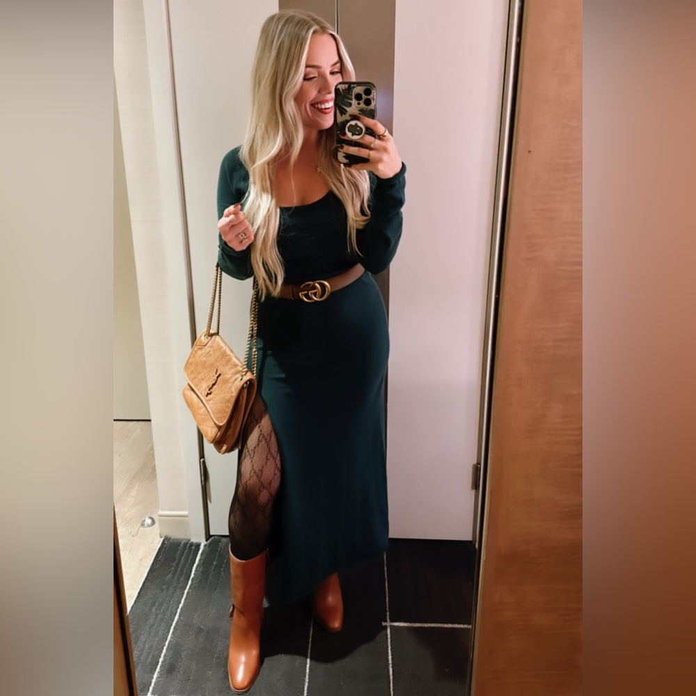 Reformation Cashmere Sweater Dress